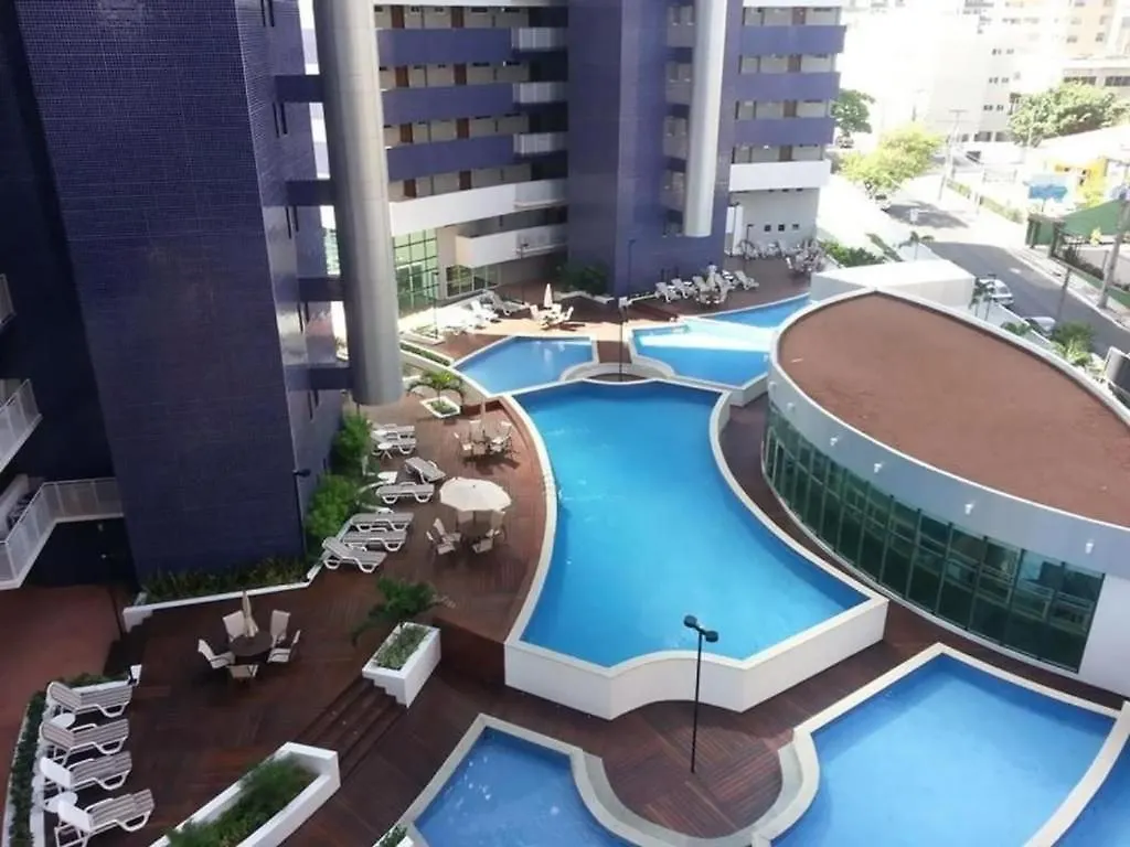 Lägenhet Beach Class Queridinho Apto 2Qtos 50M Praia Fortaleza